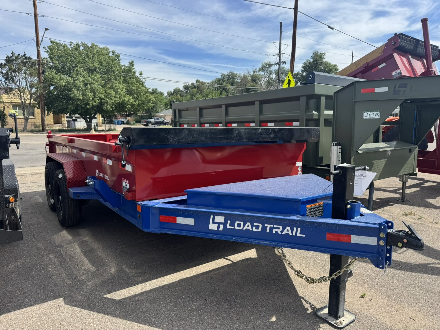 New 2025 Load Trail 7-14 Dump 7K Axles