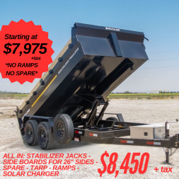 New 2026 Southland Trailers 7-14 Dump 7K Axles