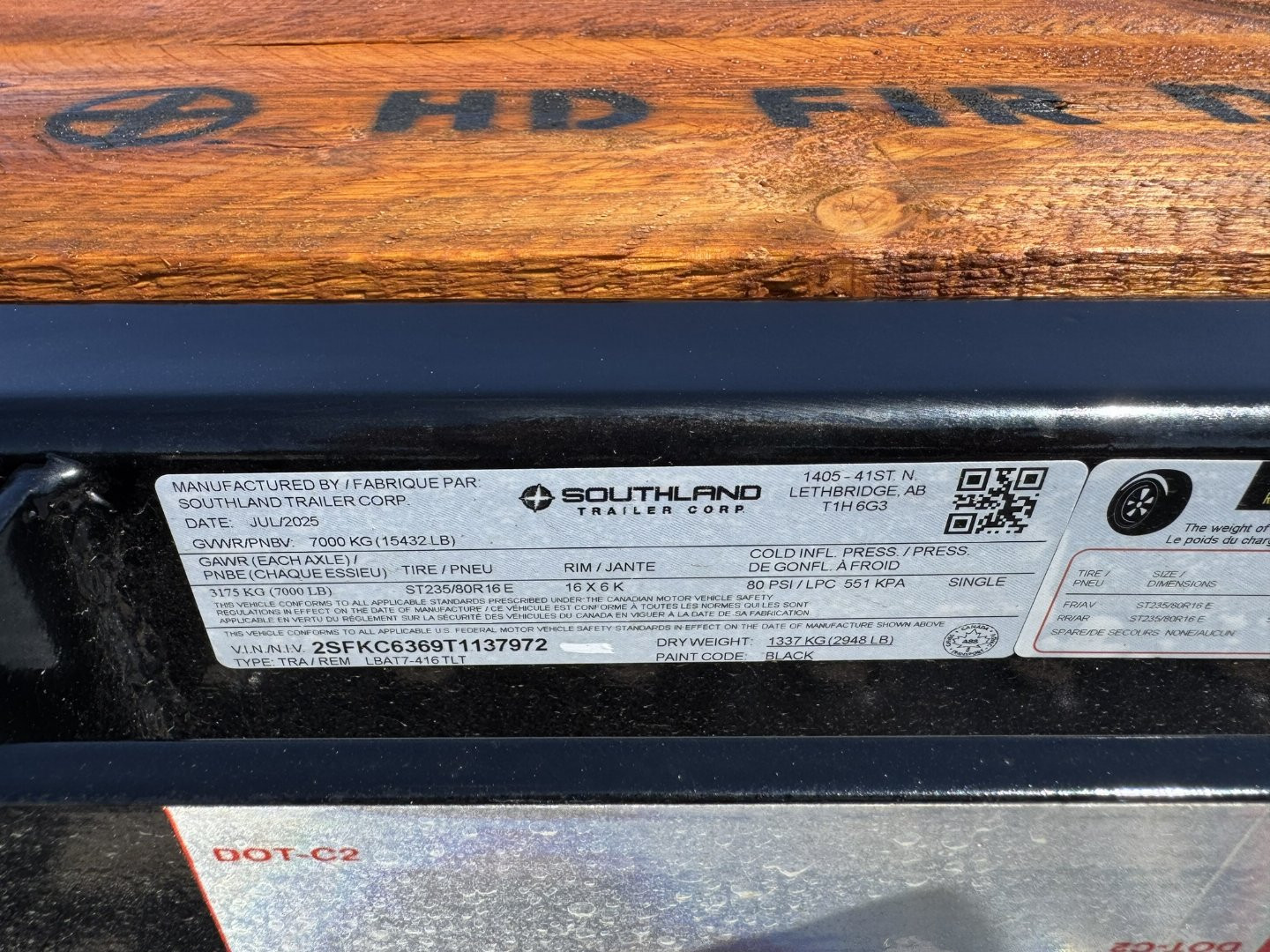 New 2026 Southland Trailers 7-HD20 Tilt Deck Equipment Hauler 14K GVWR