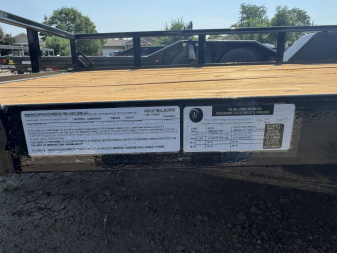 New 2025 Load Trail 7-16 Tandem Axle Ramp Gate Utility 7K GVWR