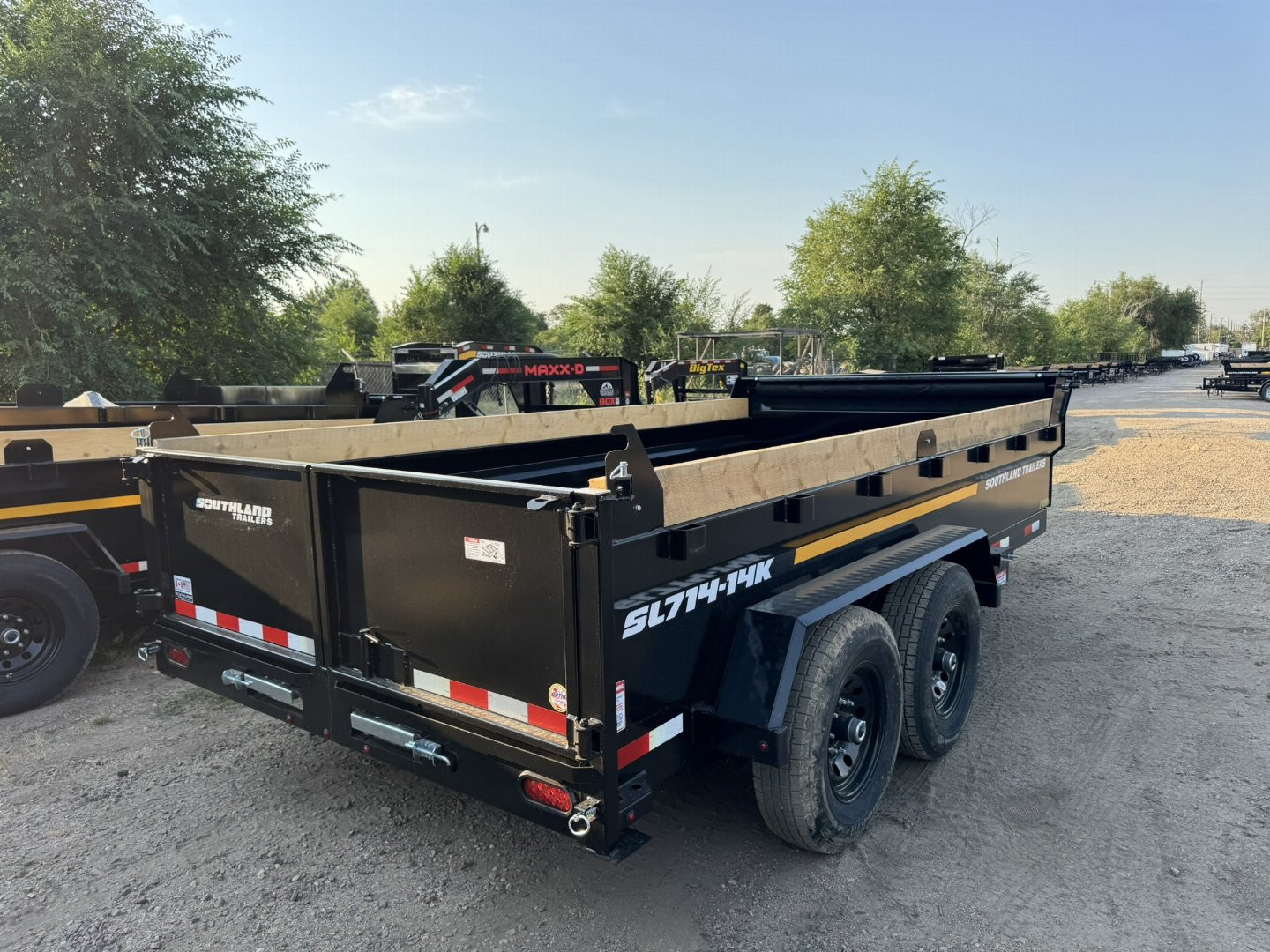 New 2026 Southland Trailers 7-14 Dump 7K Axles