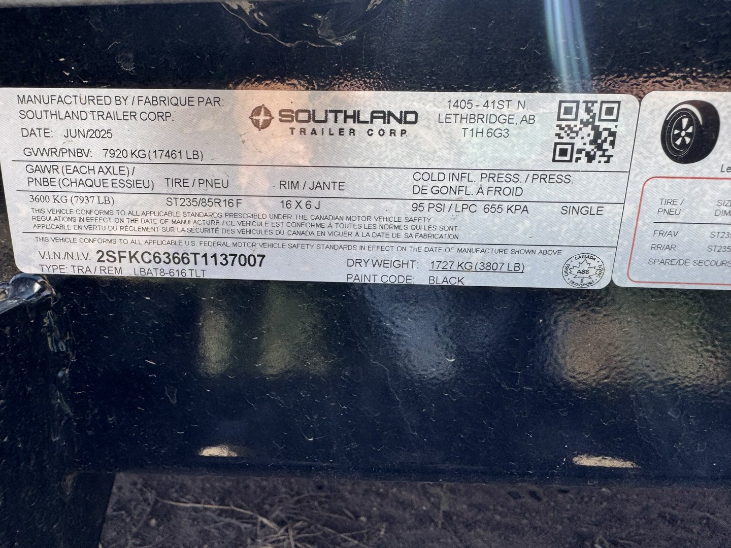 New 2026 Southland Trailers 7-HD22 Tilt Deck Equipment hauler 16K GVWR