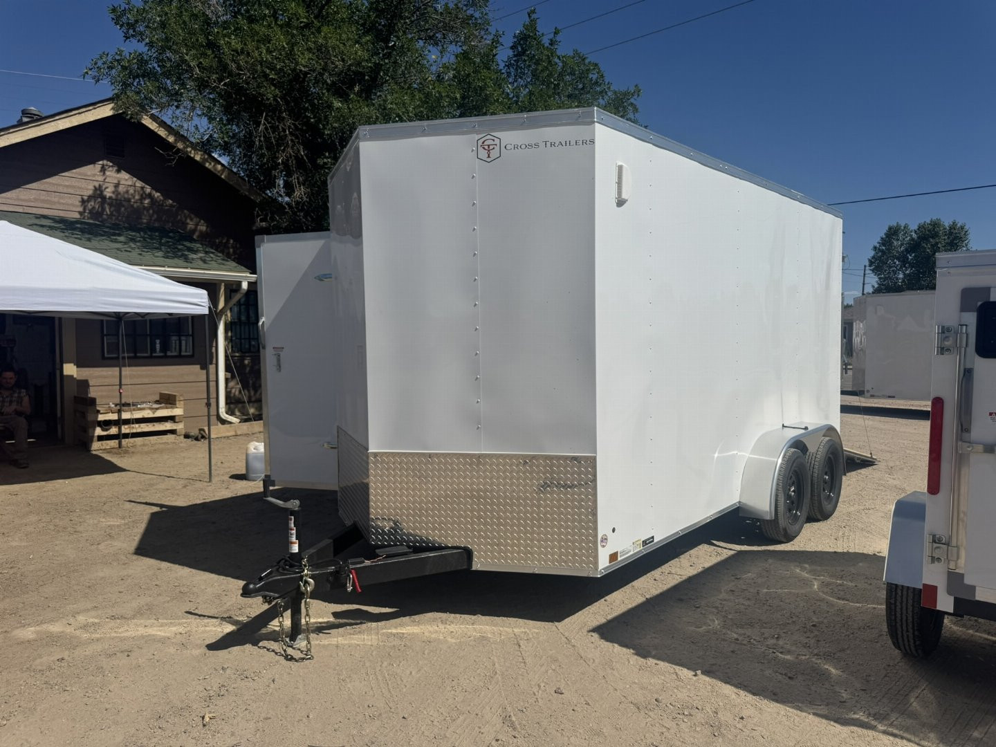 New 2025 Cross Trailers 7-14-1.5V Enclosed