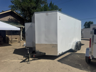 New 2025 Cross Trailers 7-14-1.5V Enclosed