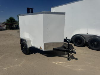 New 2025 Cross Trailers 4-6-1V Enclosed
