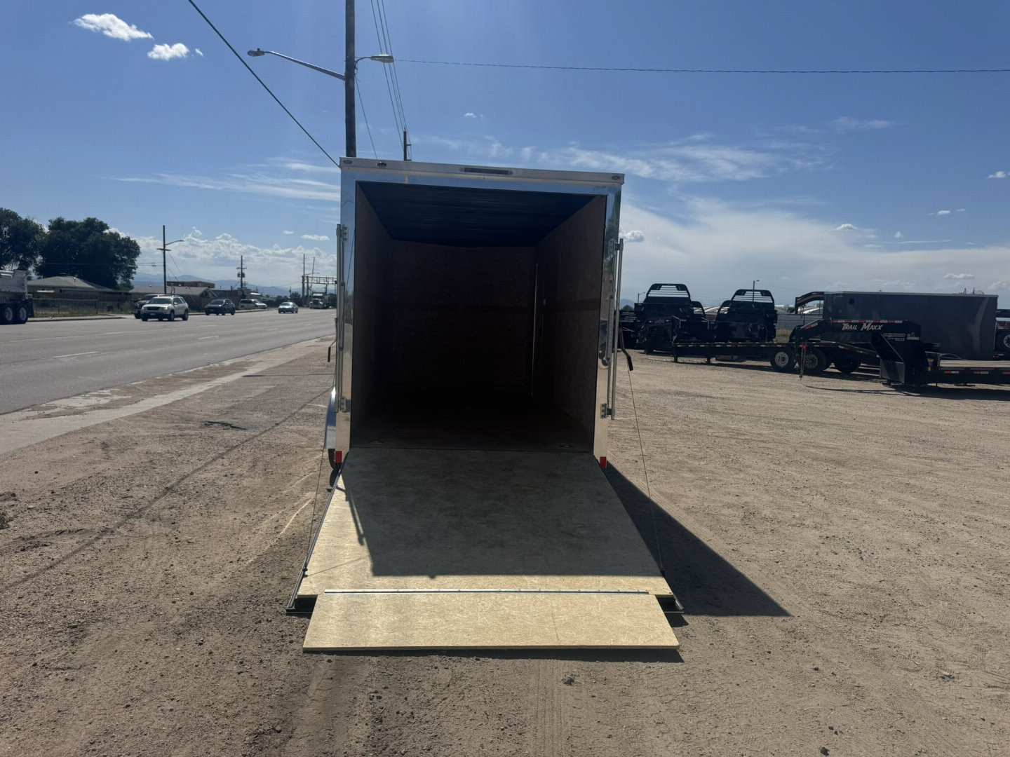 New 2025 Cross Trailers 7-16-1.5V Enclosed 10K ACP Panels