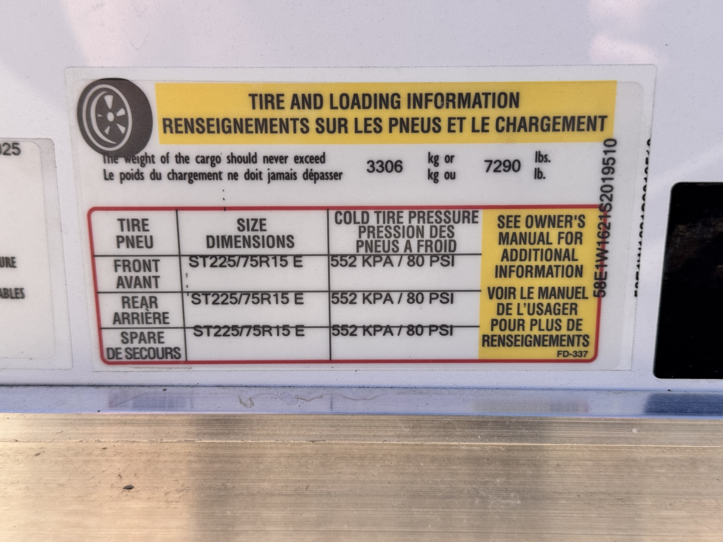 New 2025 Cross Trailers 7-16-1.5V Enclosed 10K ACP Panels