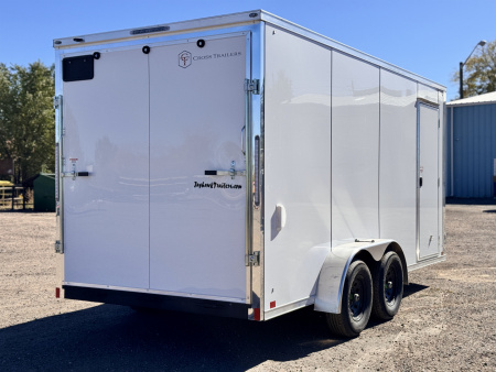 New 2025 Cross Trailers 7-16-1.5V Enclosed 10K ACP Panels