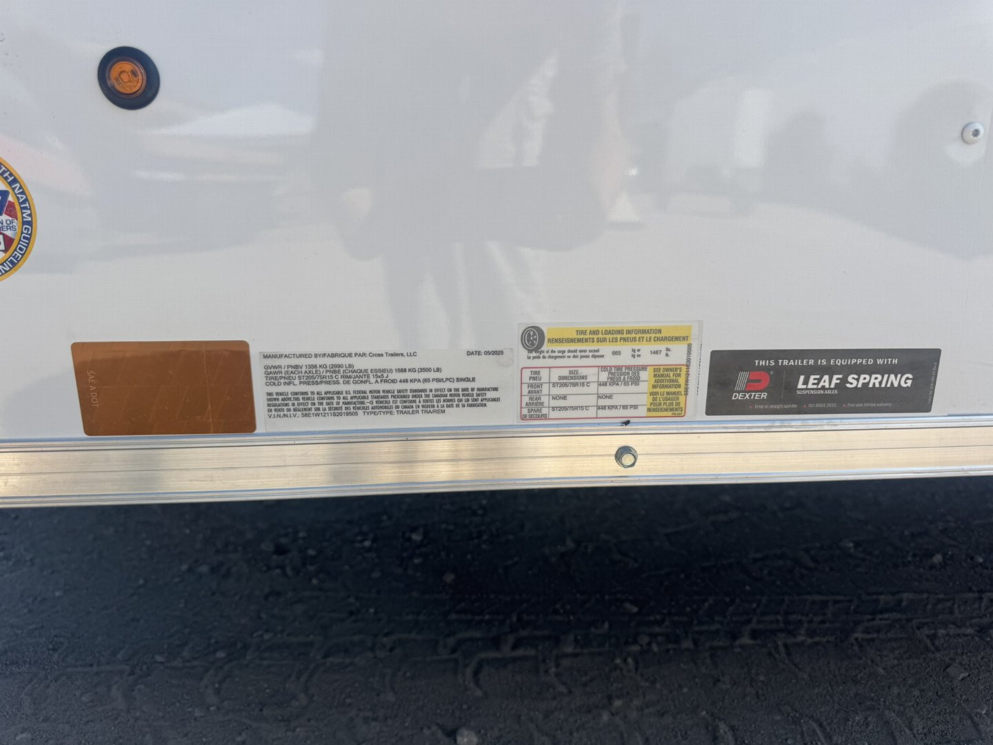 New 2025 Cross Trailers 6-12 Enclosed