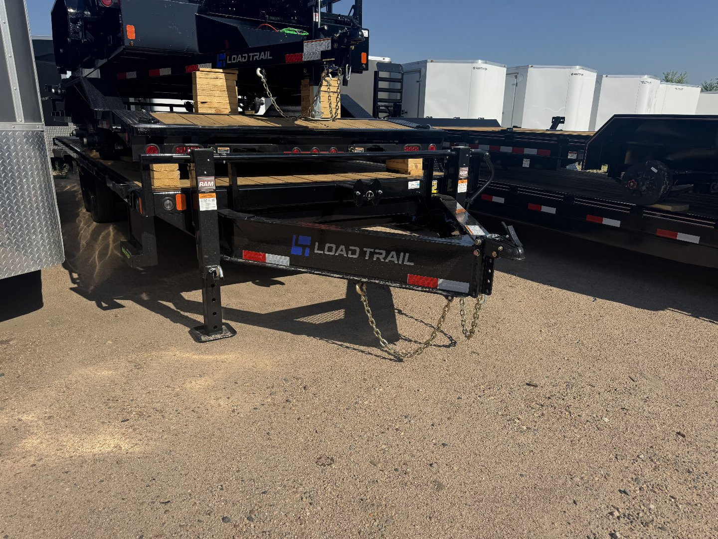 New 2025 Load Trail 8.5-24 Tilt Deck Deckover Equipment Hauler 14K GVWR