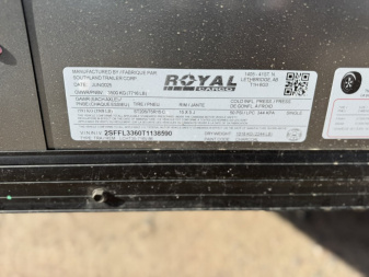 New 2026 Southland Trailers 7-14-1.5V Enclosed Black Out Package
