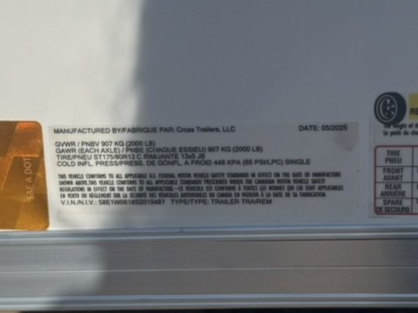 New 2025 Cross Trailers 4-6 Enclosed