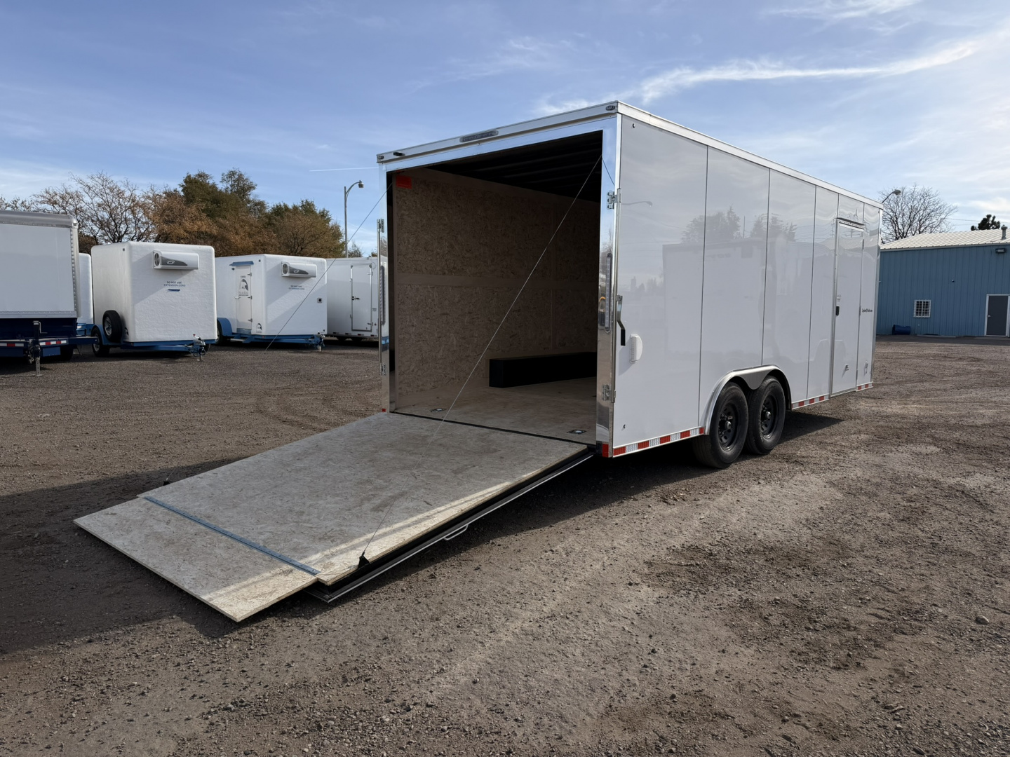 New 2025 Cross Trailers 8.5-20-1V Enclosed 12K ACP Panels