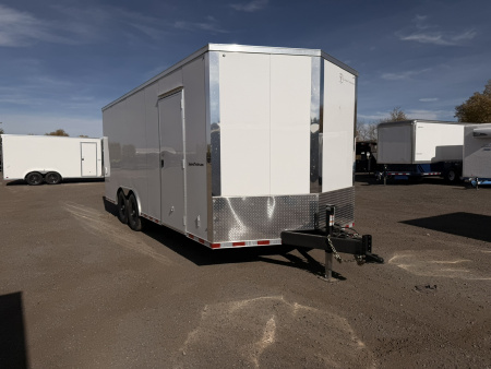 New 2025 Cross Trailers 8.5-20-1V Enclosed 12K ACP Panels