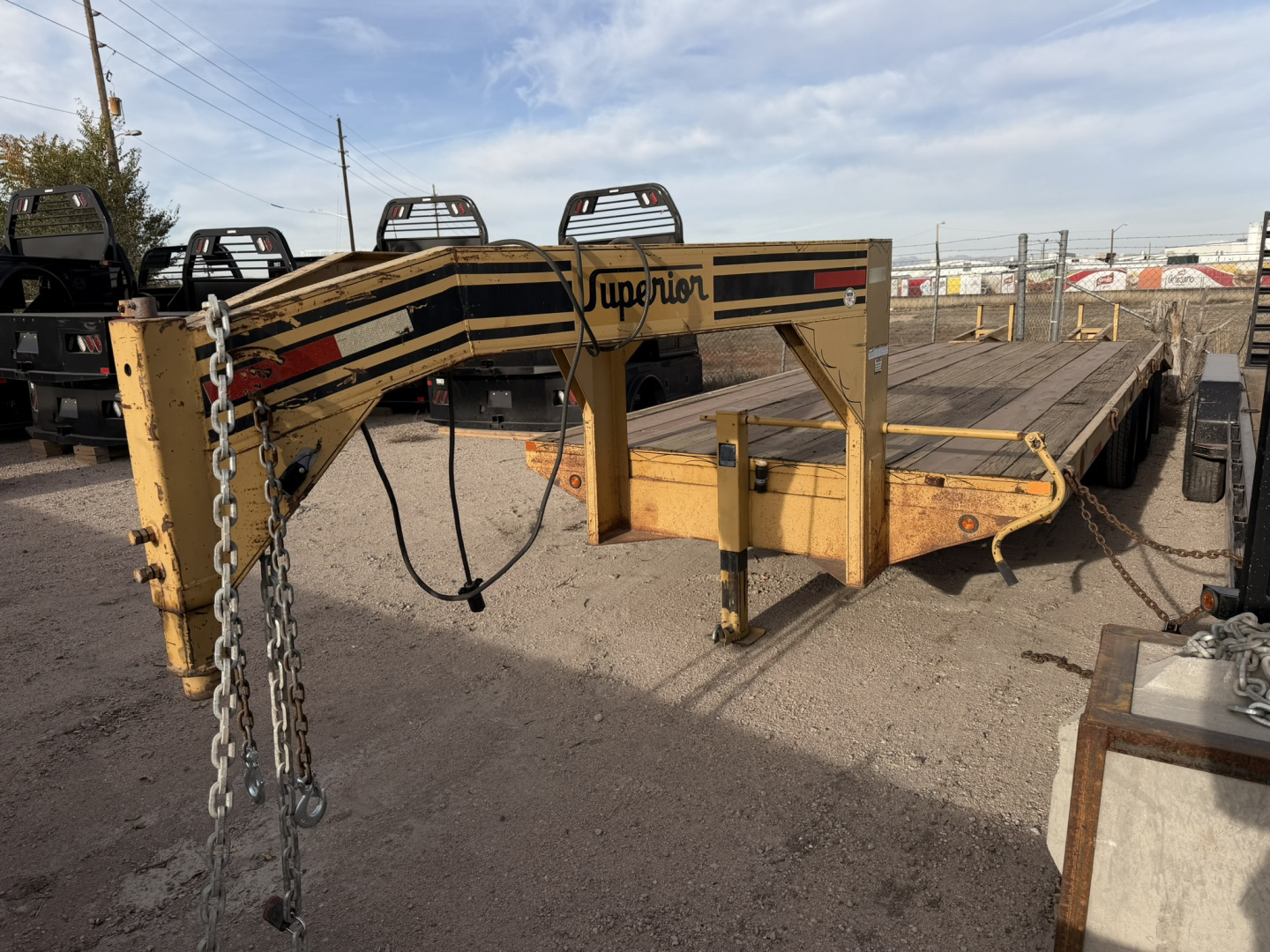 Used 2007 Superior Trailers 8-24GOOSENECK