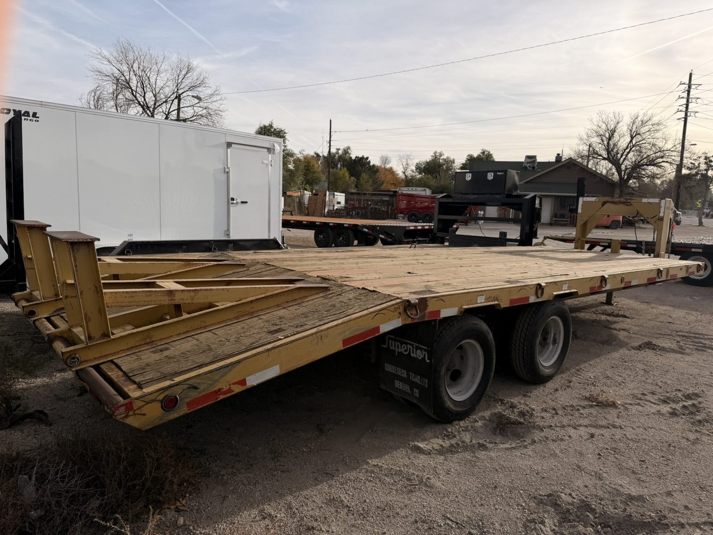 Used 2007 Superior Trailers 8-24GOOSENECK