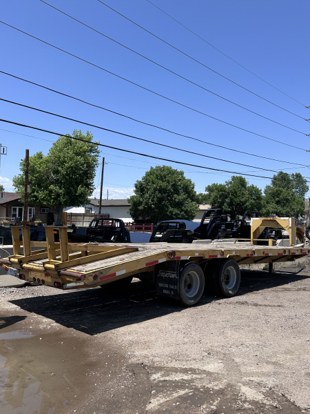 Used 2007 Superior Trailers 8-24GOOSENECK FLTBD