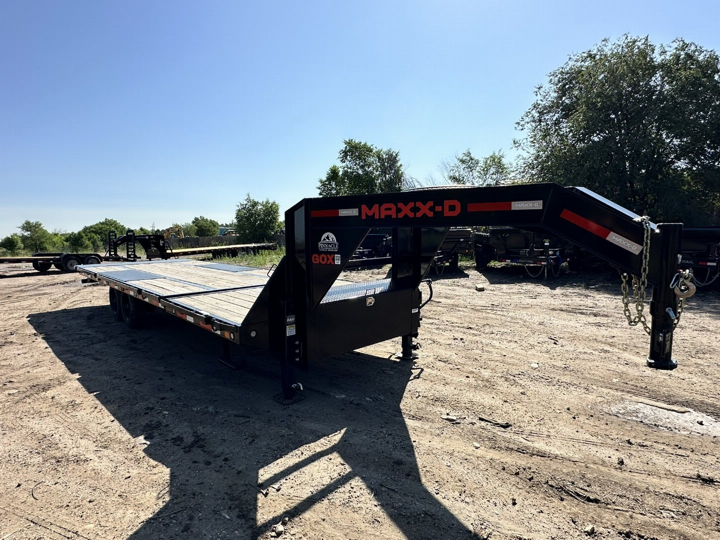 Used 2023 MXYT 8.5-26 TILT Deckover Gooseneck Equipment Hauler