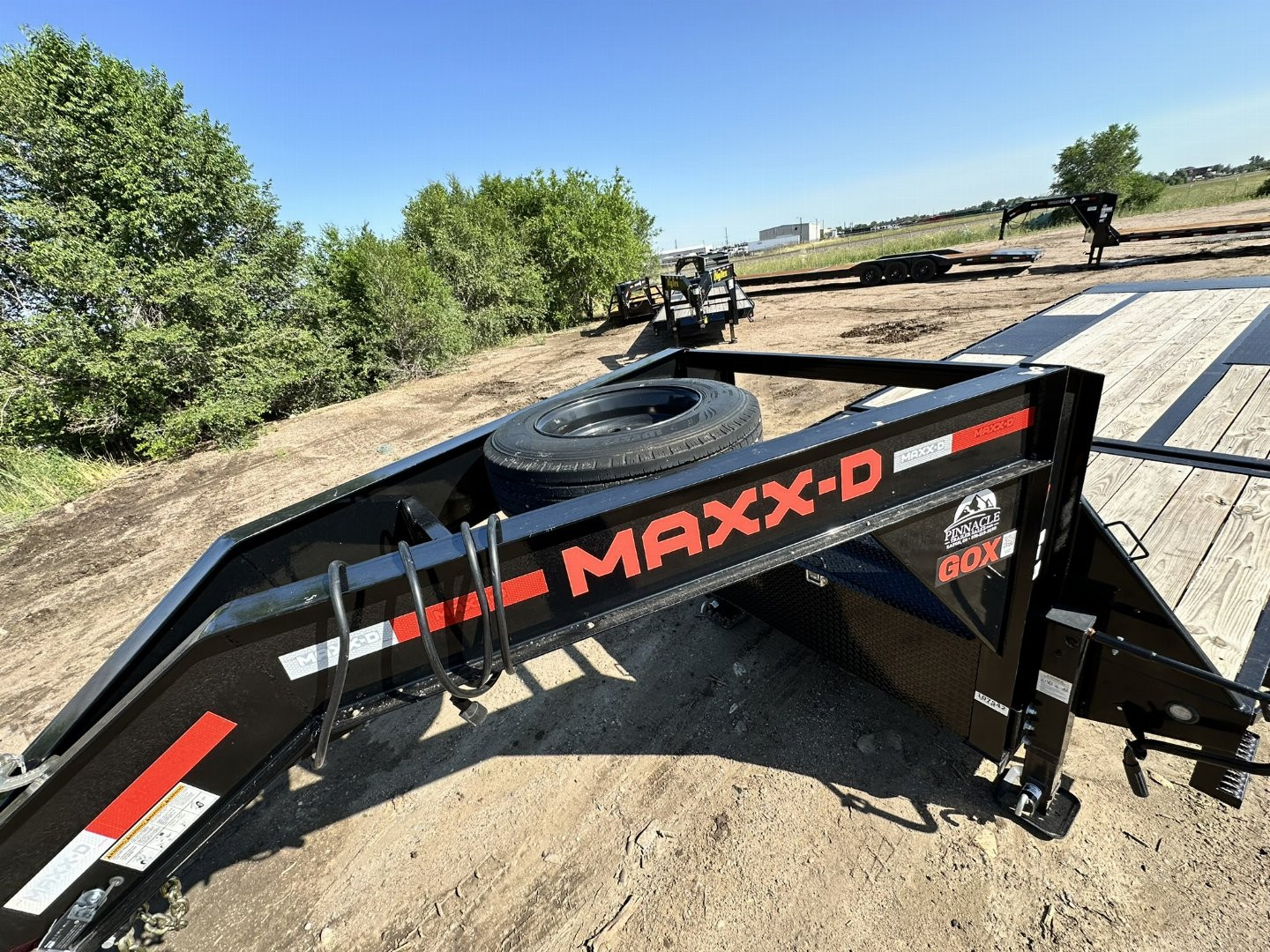 Used 2023 MXYT 8.5-26 TILT Deckover Gooseneck Equipment Hauler