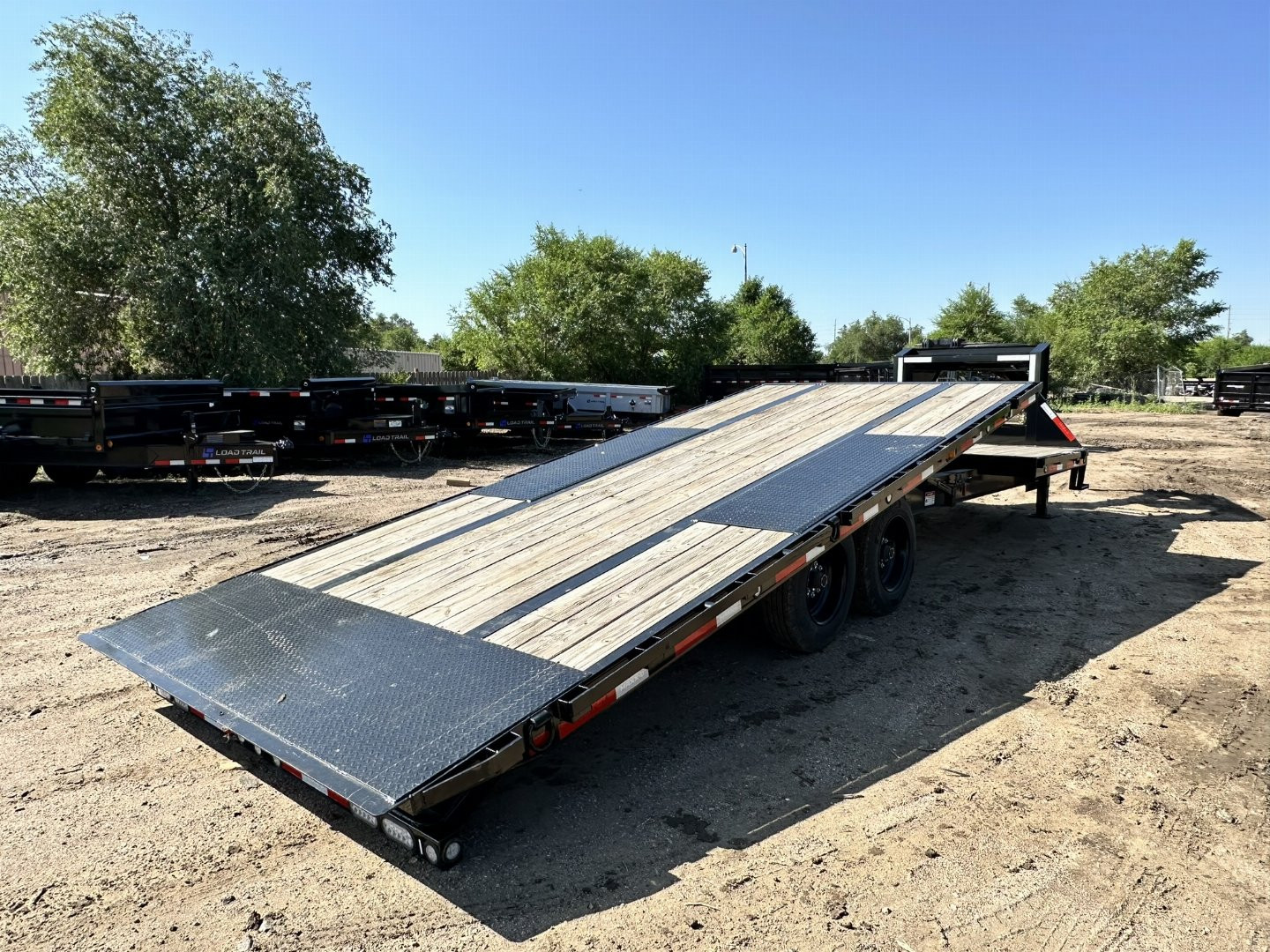 Used 2023 MXYT 8.5-26 TILT Deckover Gooseneck Equipment Hauler