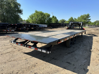Used 2023 MXYT 8.5-26 TILT Deckover Gooseneck Equipment Hauler