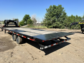 Used 2023 MXYT 8.5-26 TILT Deckover Gooseneck Equipment Hauler