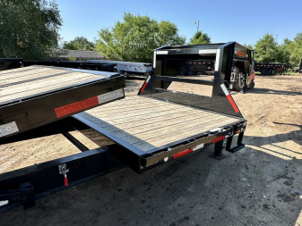 Used 2023 MXYT 8.5-26 TILT Deckover Gooseneck Equipment Hauler