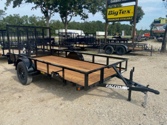 New 2025 Falcon Trailers 6 x 12 SA Utility Trailer