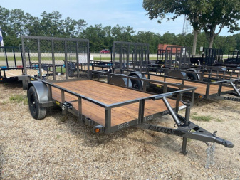 New 2025 Falcon Trailers 6.05 x 12 SA Utility Trailer