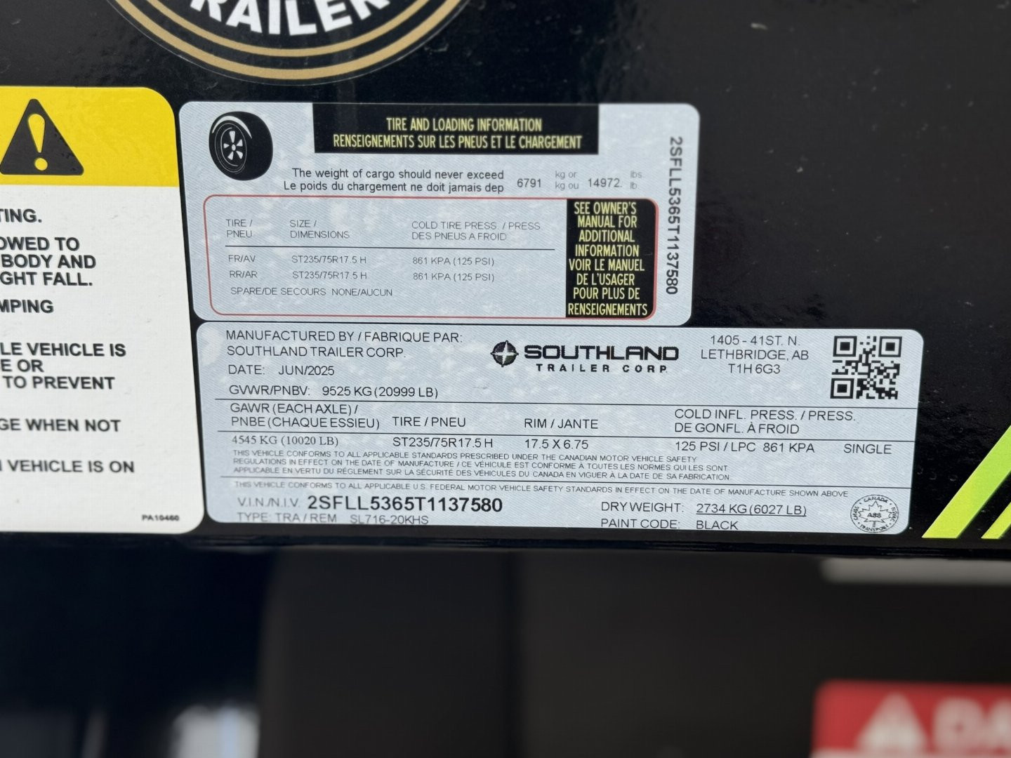 New 2026 Southland Trailers 7-16-4H Dump 10k Axles