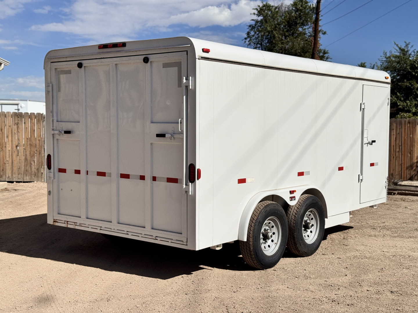 New 2025 Diamond T 8-16 Enclosed Contractor Trailer