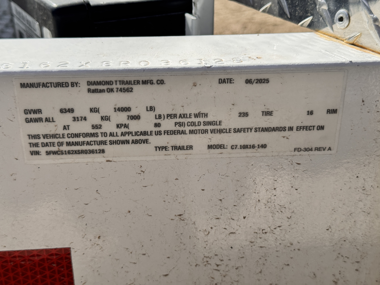 New 2025 Diamond T 8-16 Enclosed Contractor Trailer