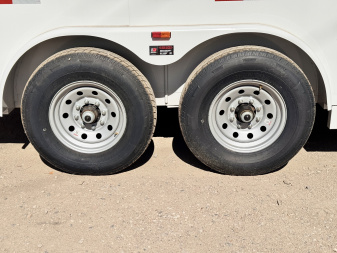 New 2025 Diamond T 8-16 Enclosed Contractor Trailer