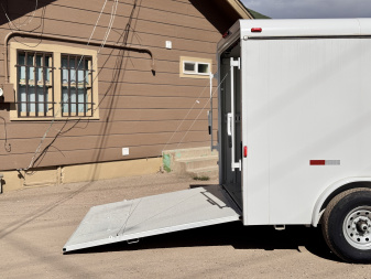 New 2025 Diamond T 8-16 Enclosed Contractor Trailer