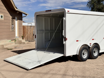 New 2025 Diamond T 8-16 Enclosed Contractor Trailer