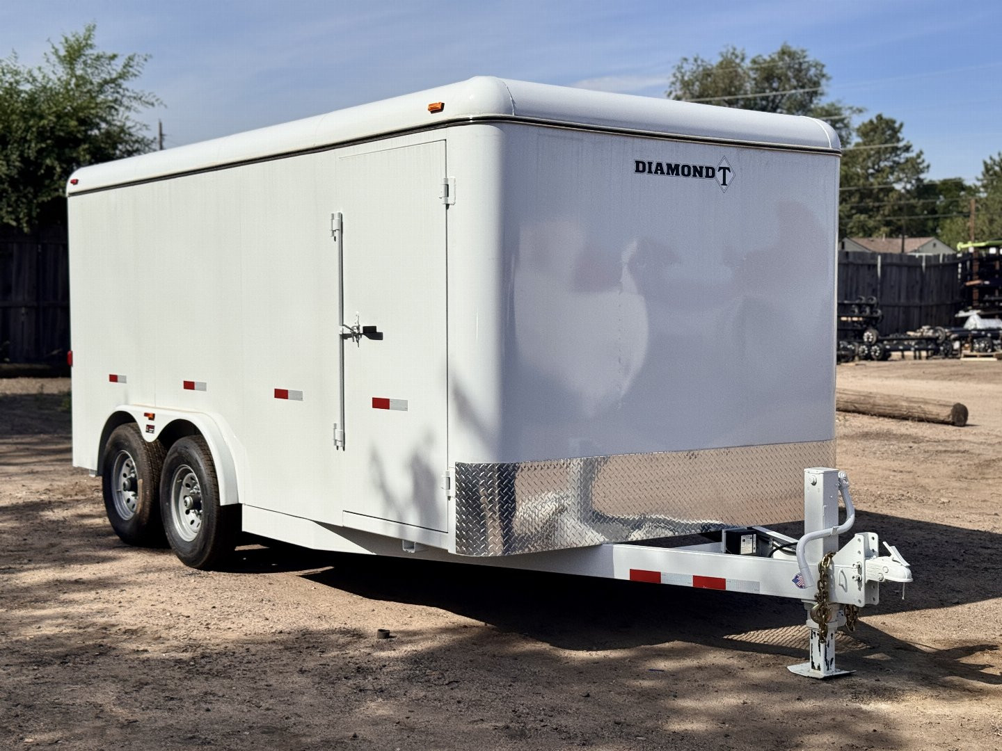 New 2025 Diamond T 8-16 Enclosed Contractor Trailer