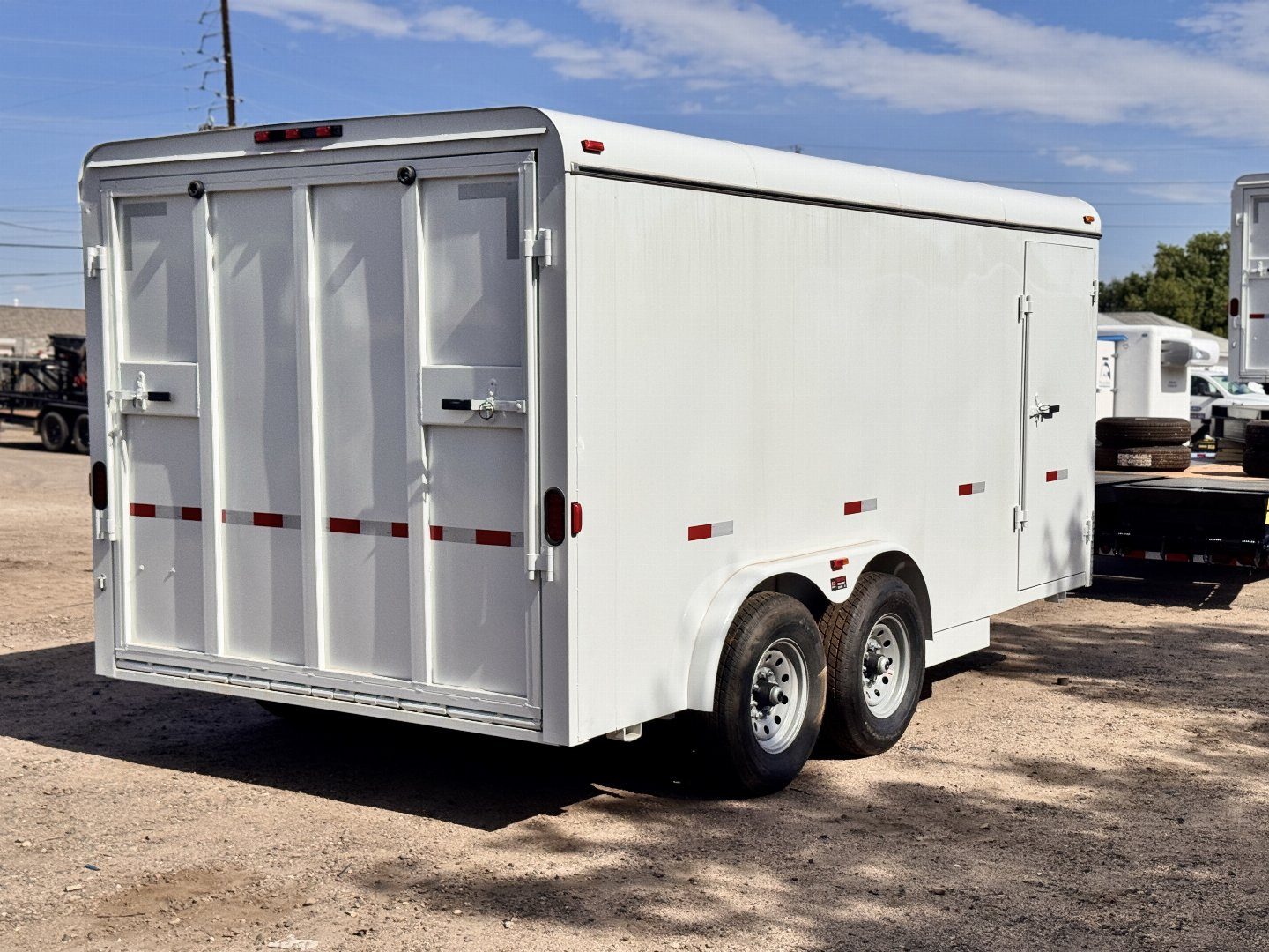 New 2025 Diamond T 8-16 Enclosed Contractor Trailer