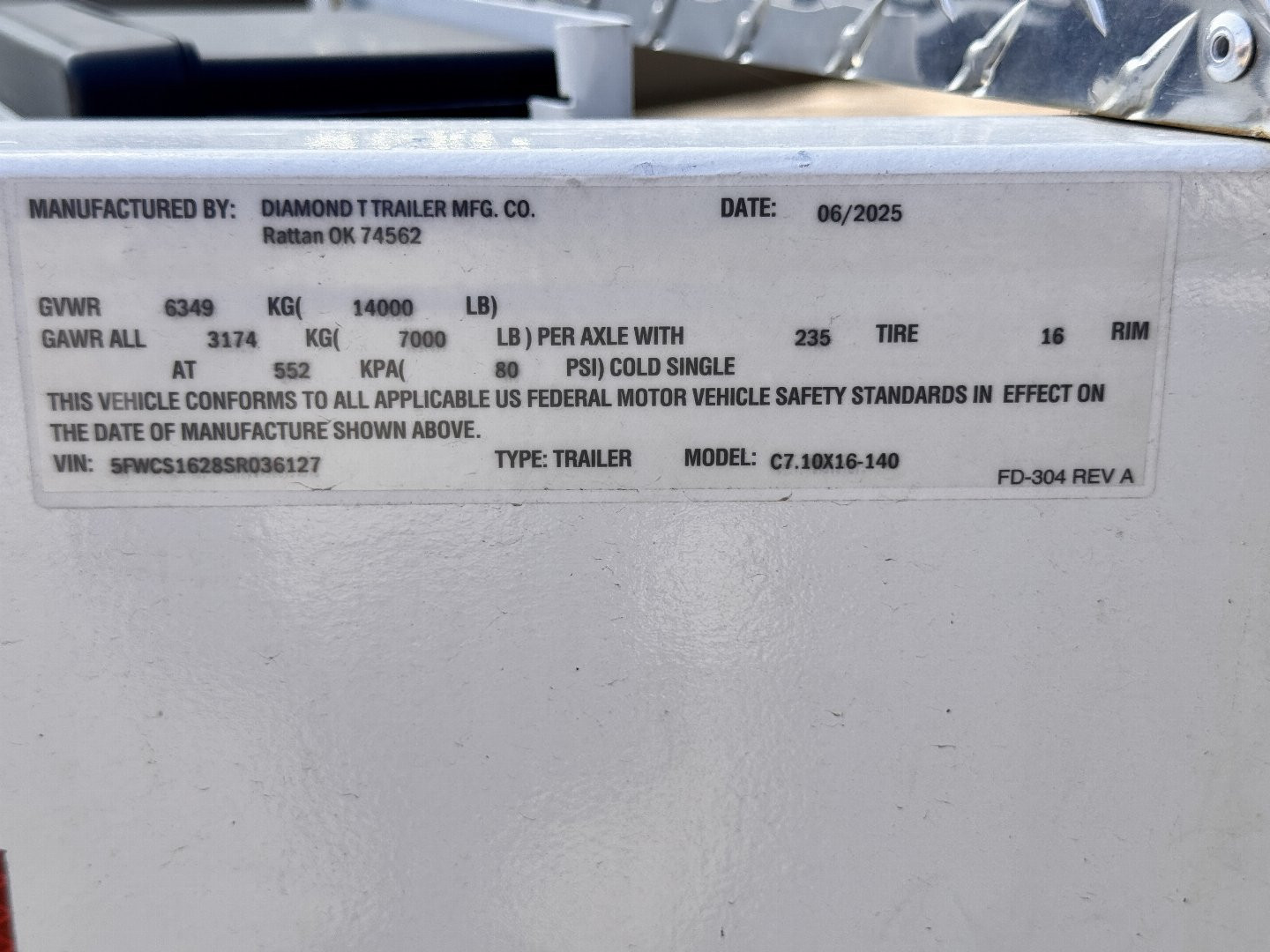 New 2025 Diamond T 8-16 Enclosed Contractor Trailer