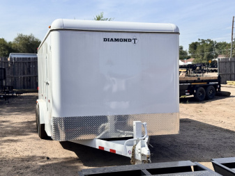 New 2025 Diamond T 8-16 Enclosed Contractor Trailer