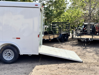 New 2025 Diamond T 8-16 Enclosed Contractor Trailer