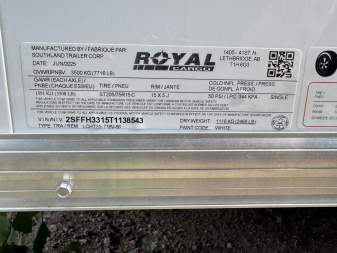 New 2026 Southland Trailers 7-16-1.5V Enclosed