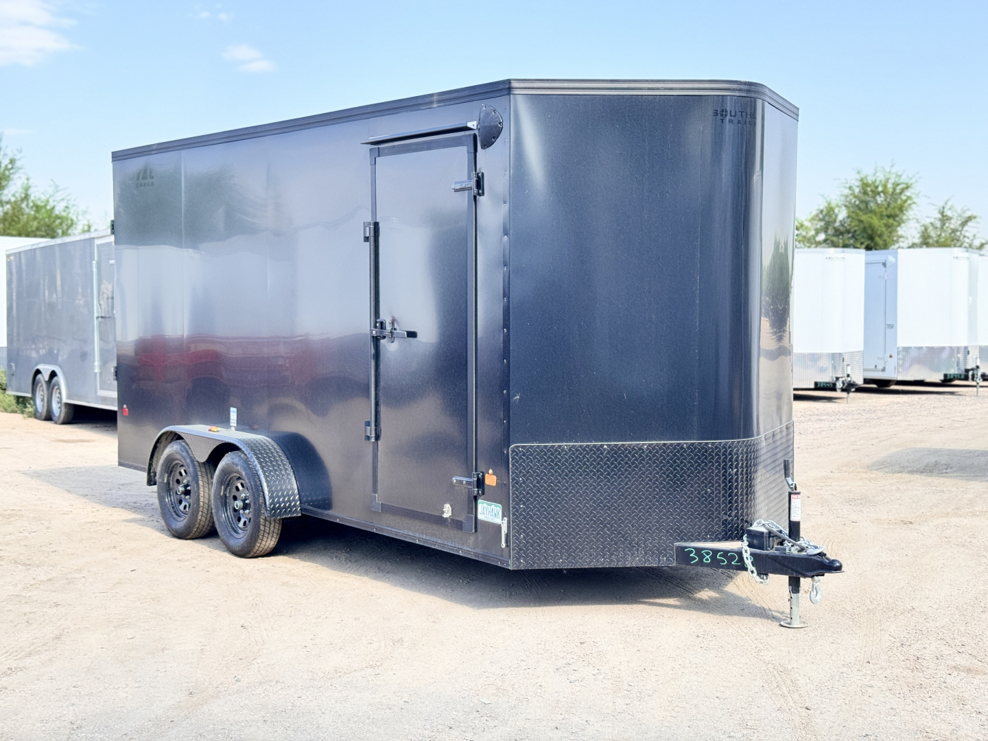 New 2026 Southland Trailers 7-16-1.5V Enclosed Black Out Package