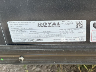 New 2026 Southland Trailers 7-16-1.5V Enclosed Black Out Package