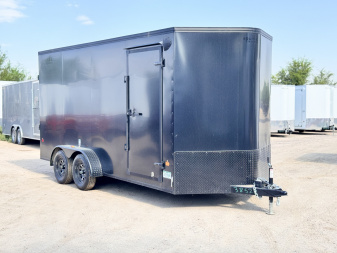 New 2026 Southland Trailers 7-16-1.5V Enclosed Black Out Package