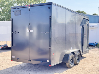 New 2026 Southland Trailers 7-16-1.5V Enclosed Black Out Package