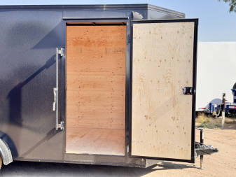 New 2026 Southland Trailers 7-16-1.5V Enclosed Black Out Package