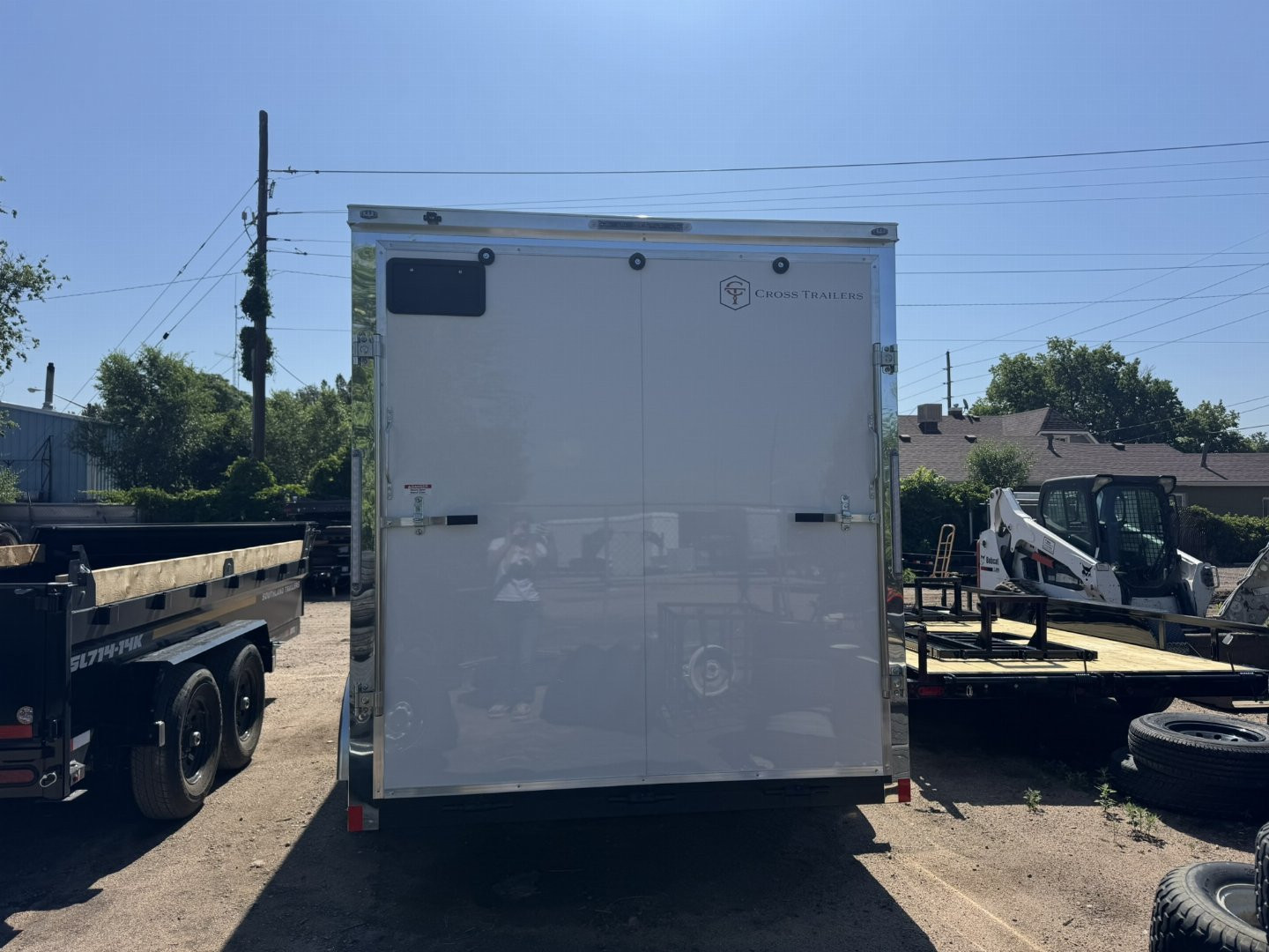 New 2025 Cross Trailers 7-16-1.5V Enclosed 10K ACP Panels