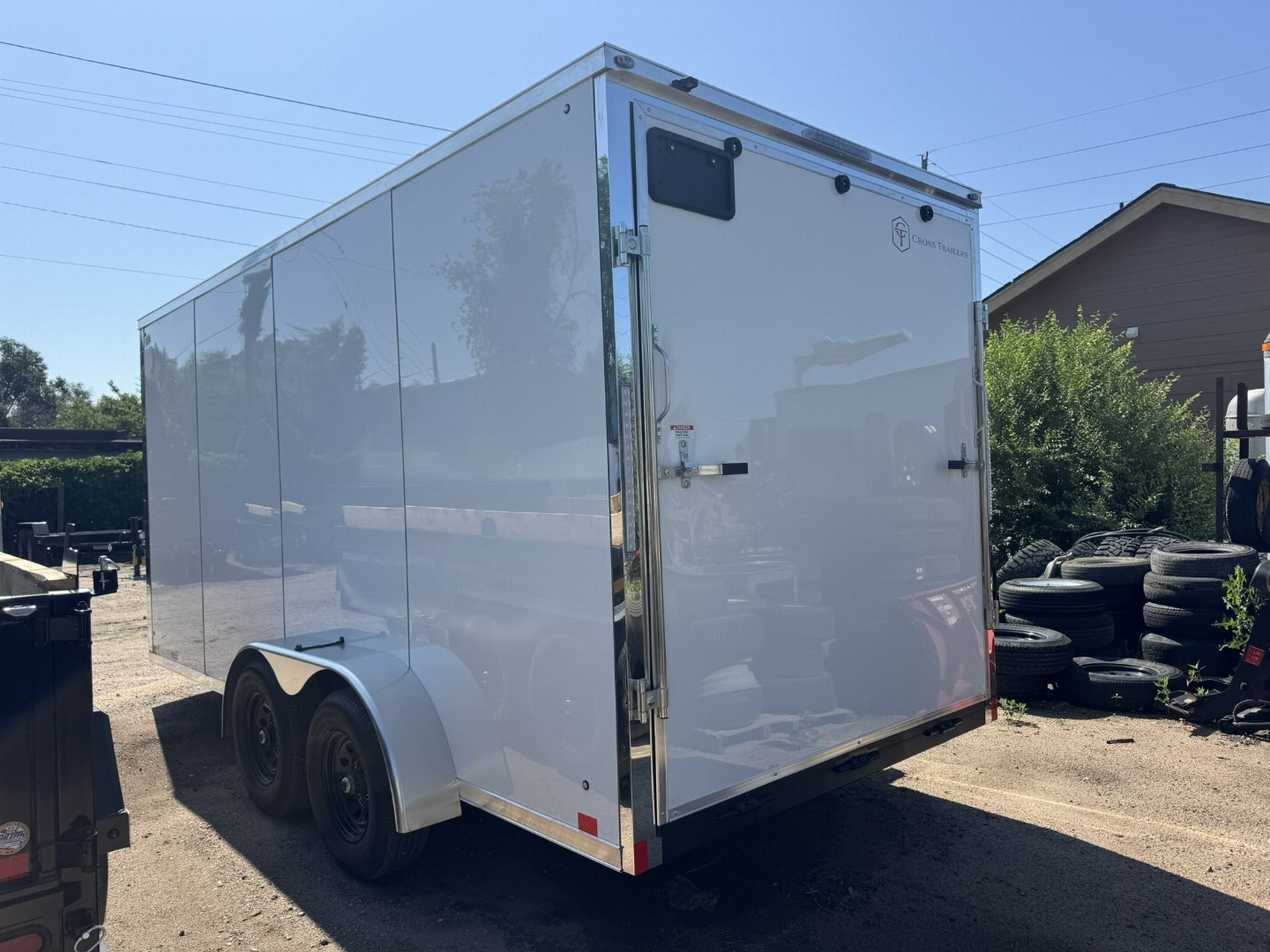 New 2025 Cross Trailers 7-16-1.5V Enclosed 10K ACP Panels