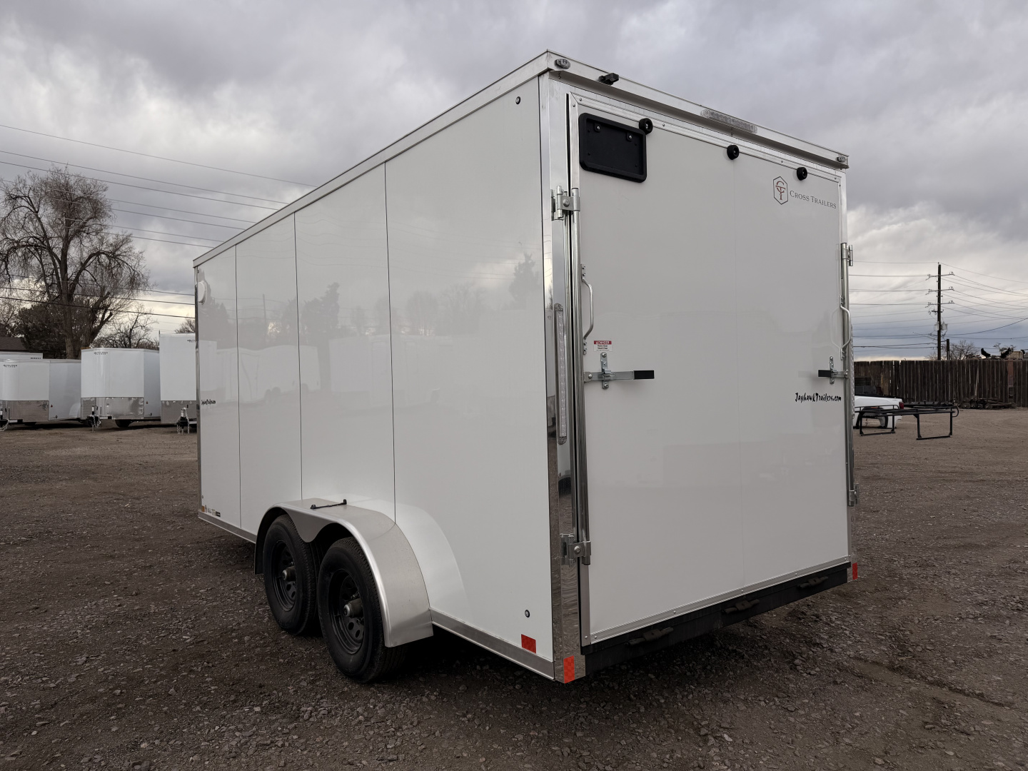 New 2025 Cross Trailers 7-16-1.5V Enclosed 10K ACP Panels