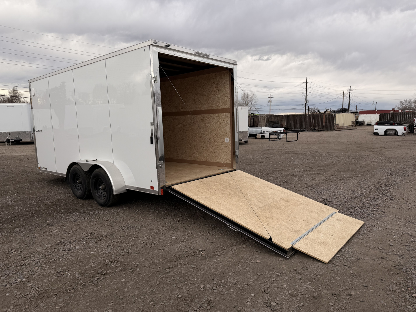 New 2025 Cross Trailers 7-16-1.5V Enclosed 10K ACP Panels